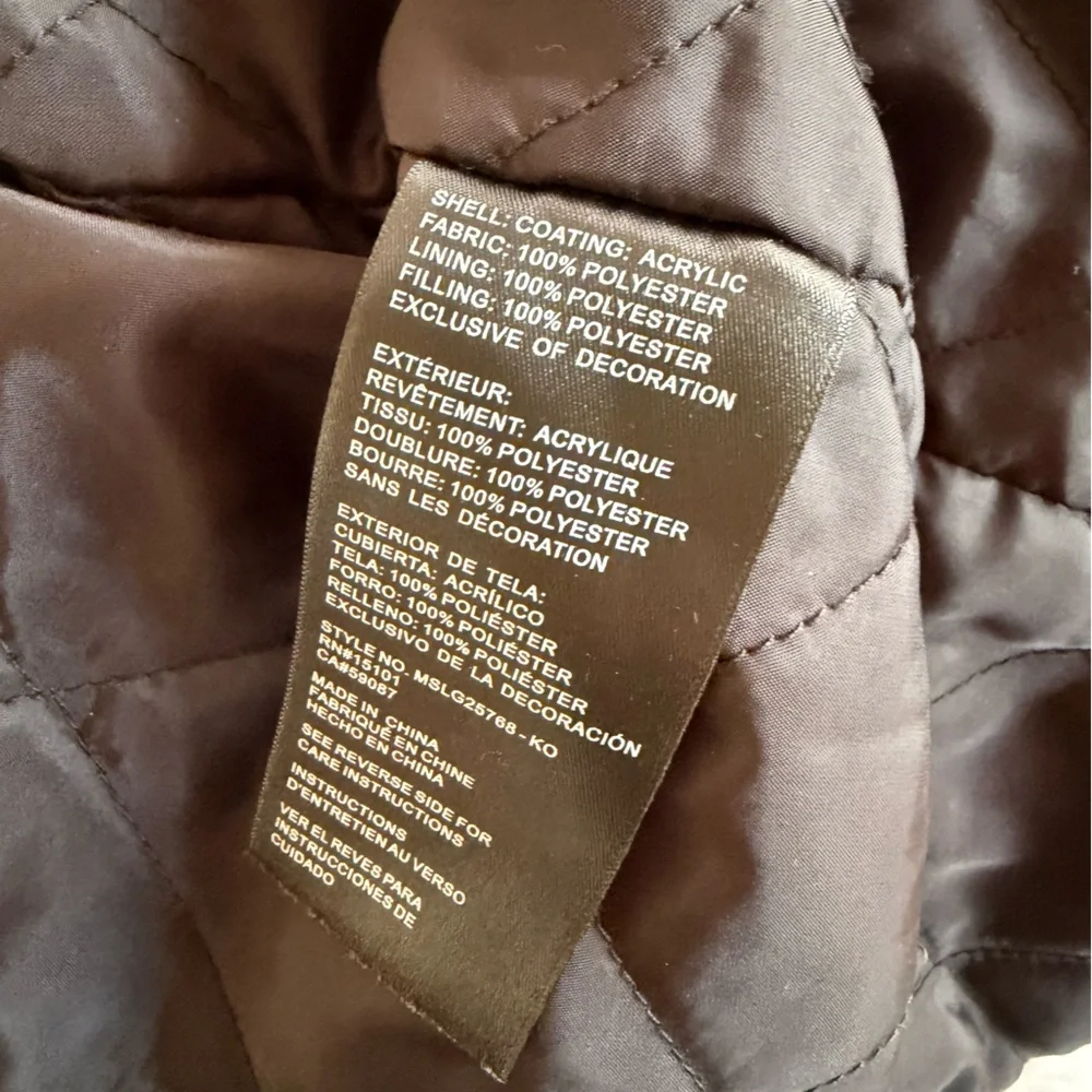 MODERN SUPPLY BY SANCTUARY HOODED WAXED JACKET BARN CHORE COAT CORDUROY‎ COLLAR - Picture 16 of 16
